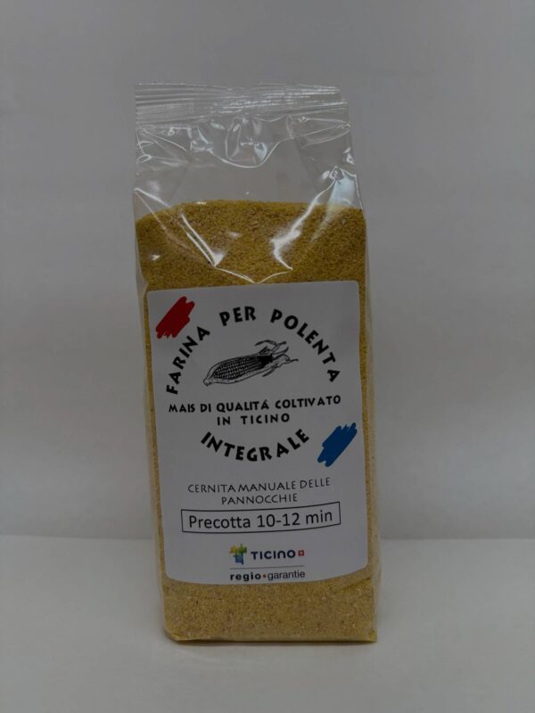 Farina per Polenta integrale precotta